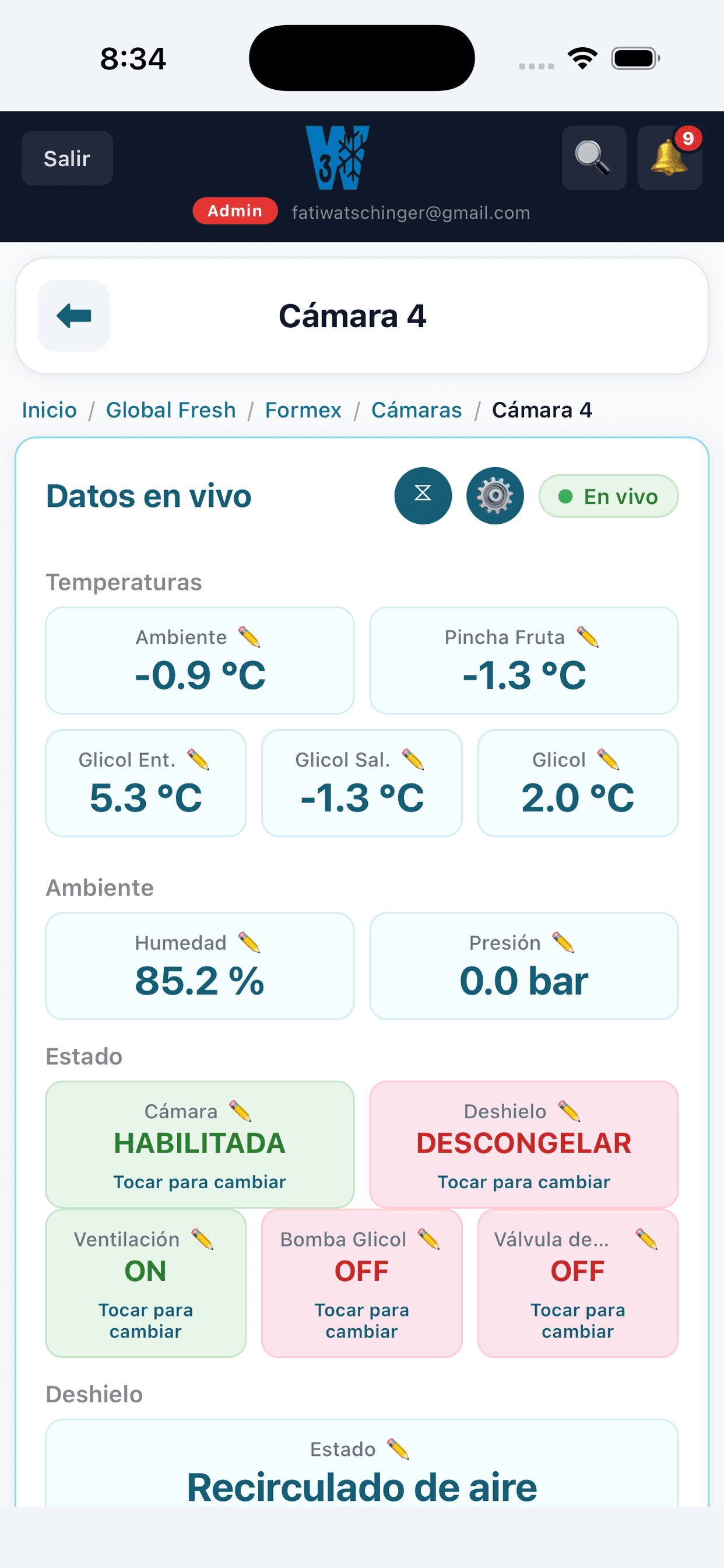 3W Control screenshot 6